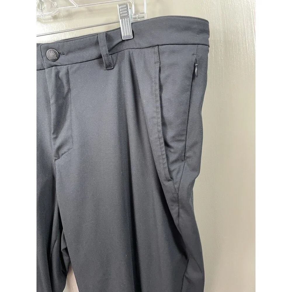 Reebok Performance Pants Charcoal Grey | Minimalist‎ Corporate Casual Athletic
